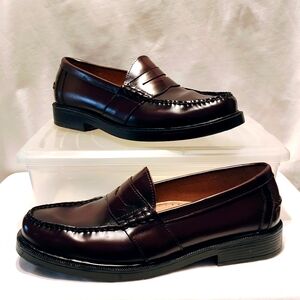 Nunn Bush Lincoln Moc Toe Penny Loafers, 10M, Brown